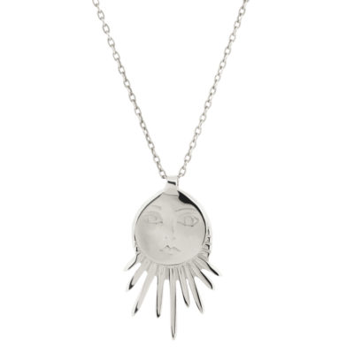 Collier Grand Soleil argent