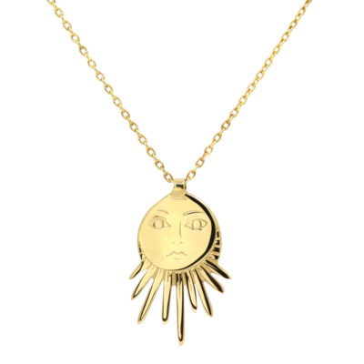 Collier Grand Soleil vermeil 2