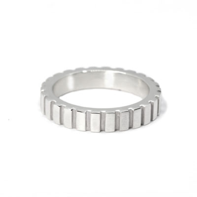 Bague homme Jack 4mm argent