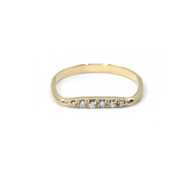 Bague Urban Tribe or jaune