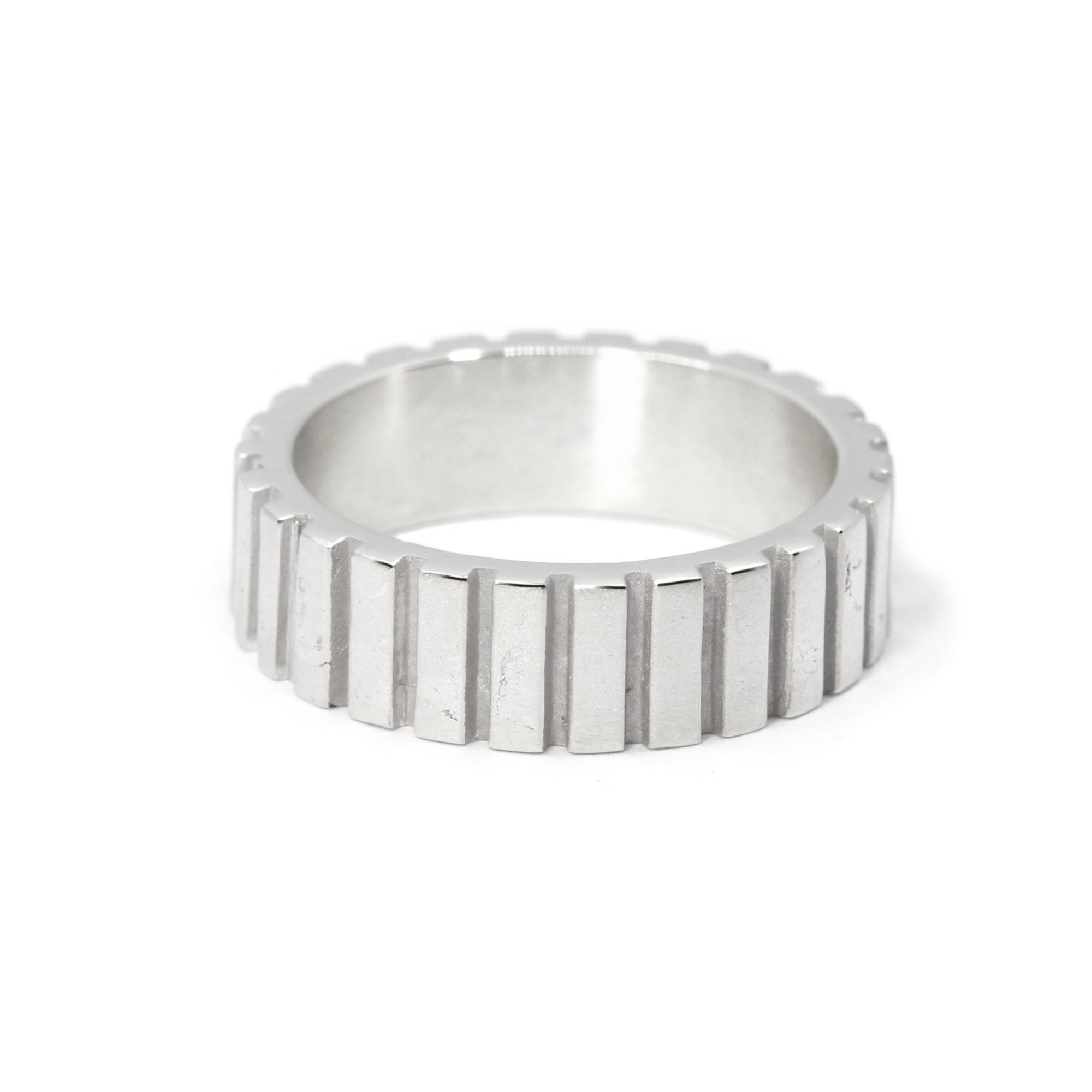 Bague homme Jack 8mm argent