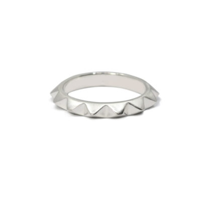 Bague Urban Tribe piques 4.50 argent