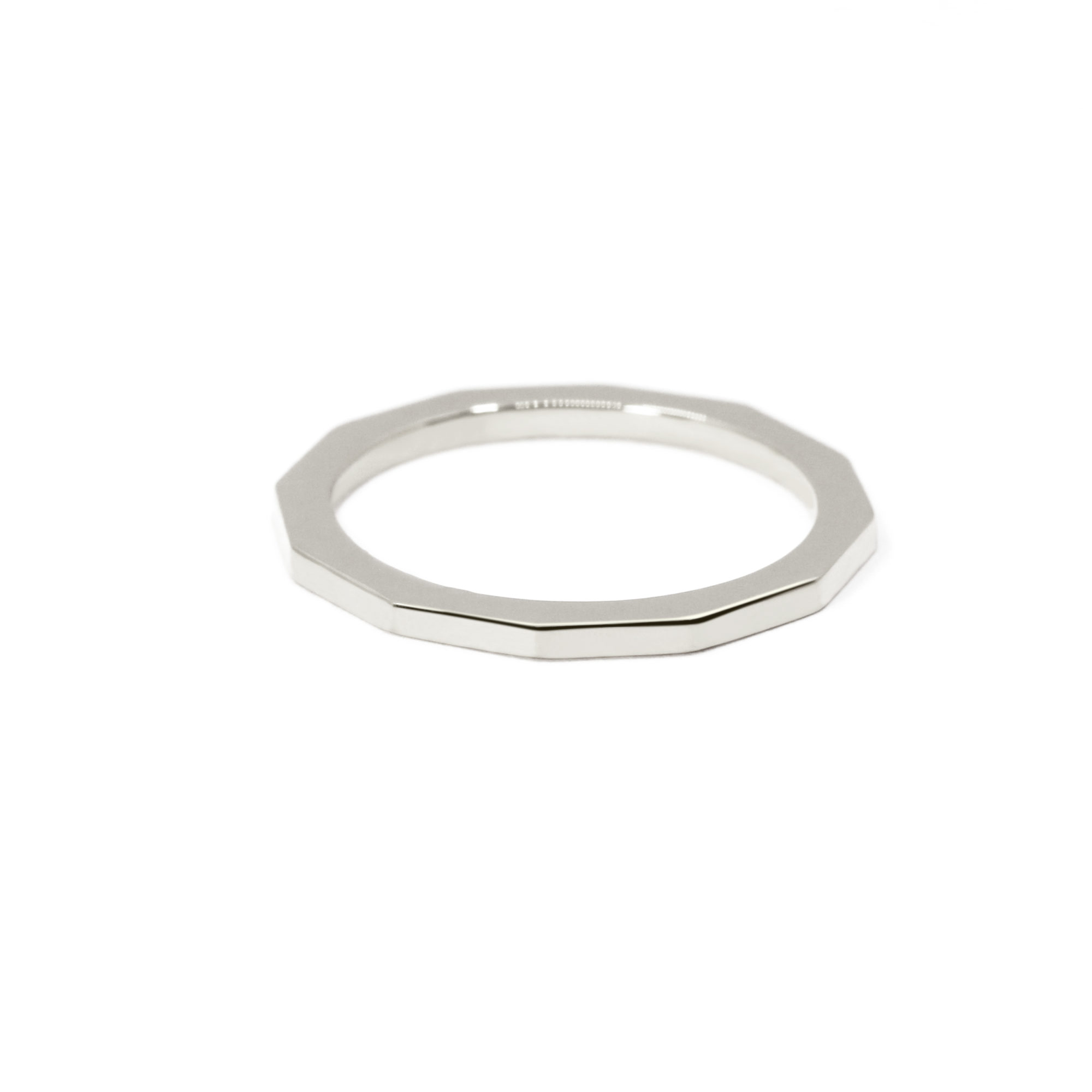 Alliance Julie 1.50mm or blanc 12 facettes