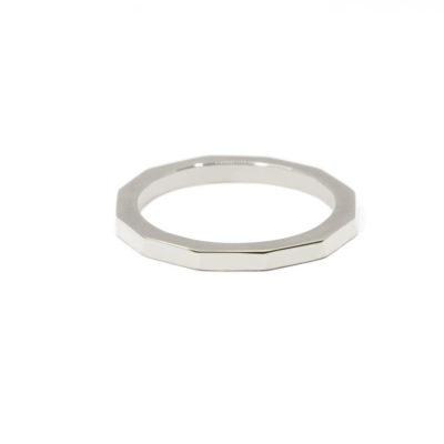 Alliance Julie 2.00mm or blanc 12 facettes