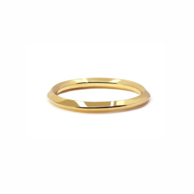 Alliance Sybille 2mm or jaune
