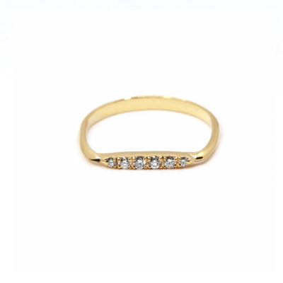 Alliance Urban Tribe or jaune et diamants 2