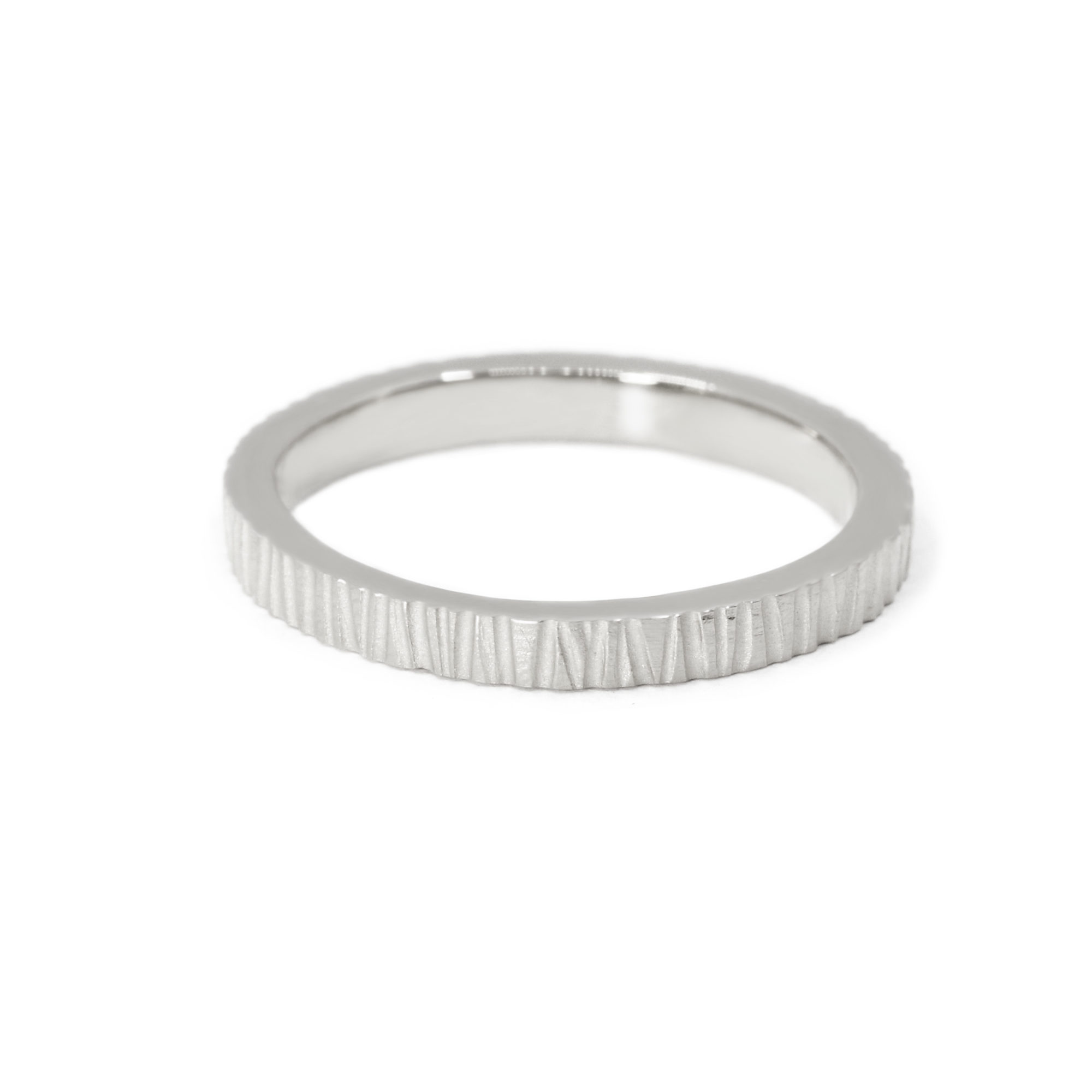 Alliance homme Florentin 2.80mm or blanc