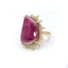 Bague La Sérénissime or jaune et diamants