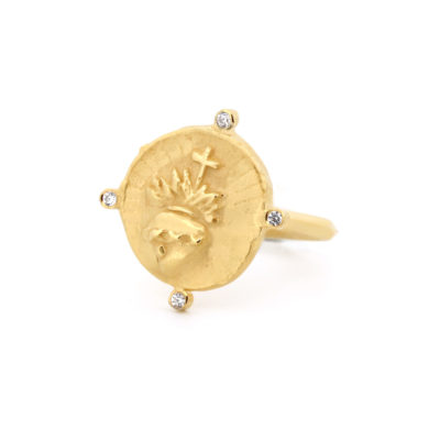 Bague Mystique ExVoto vermeil cz-2