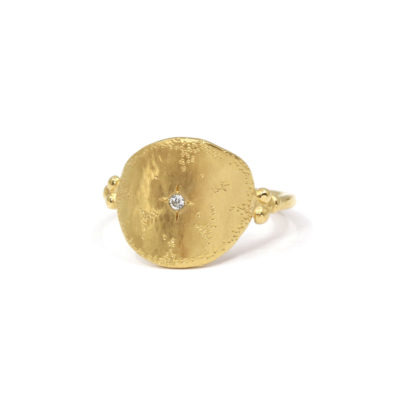Bague Mystique vermeil 1 zircon-3
