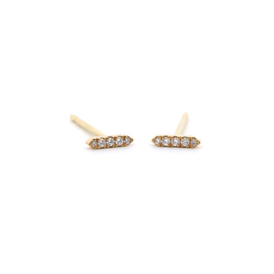 Boucles mini grains de riz Urban Tribe diamants