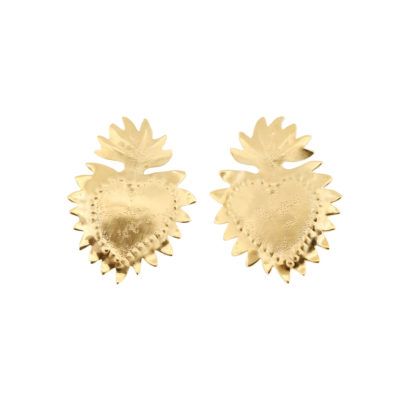 Boucles d'oreilles ExVoto petites vermeil