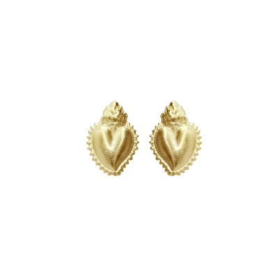 Puces d'oreilles ExVoto petites vermeil