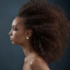 Mono boucle d’oreille double Urban Tribe en or et diamants blancs