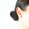 Boucle d'oreille Whisper en vermeil - tube