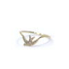 Bague Hirondelle or jaune et diamants