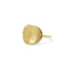 bague Pastille or jaune et diamants