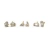 Puces d'oreilles diamant taille poire – Image 3