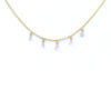 Collier Elixir Diamants pampilles or jaune