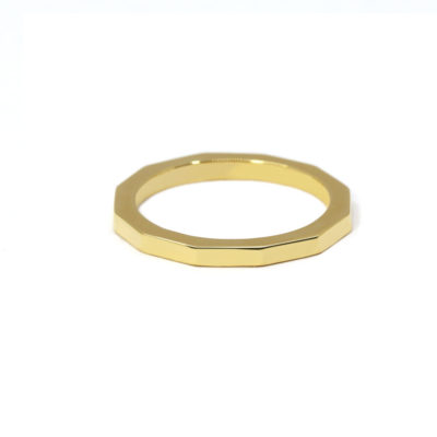 Alliance Julie 2.00mm or jaune 12 facettes
