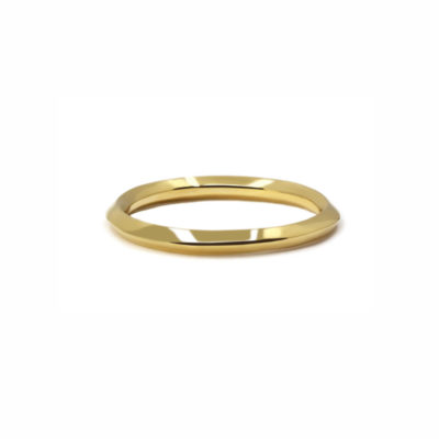 Alliance Sybille 2mm or jaune