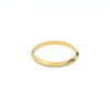 alliance homme t.62 biseau 2.10mm poli or jaune