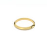 alliance homme t.62 biseau 2.80mm poli or jaune