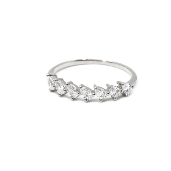 Alliance L'Impatiente or blanc et diamants