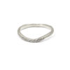 Alliance L'Irrégulière or blanc et diamants