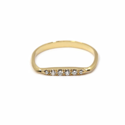 Alliance Urban Tribe or jaune et diamants 2