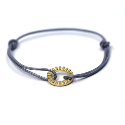 bracelets fil Jack taupe vermeil