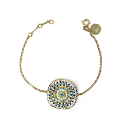 bracelet Evil Eye vermeil 3