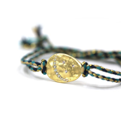 bracelet mystique médaille lune 2