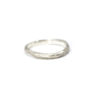 Alliance homme Alexandre or blanc