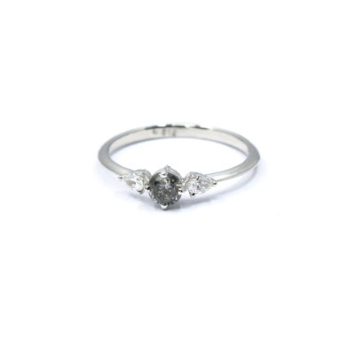 Bague La Piquante or blanc