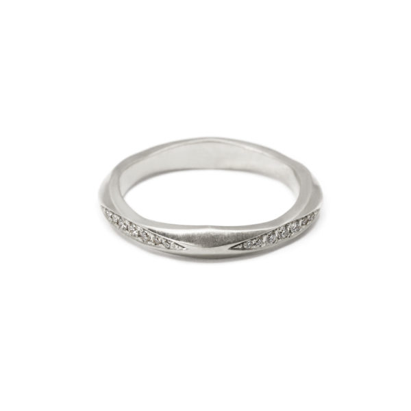 Alliance Urban Tribe or blanc et diamants