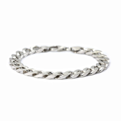 bracelet gourmette Franco homme brossée 8mm