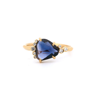 Bague Lola saphir et diamants