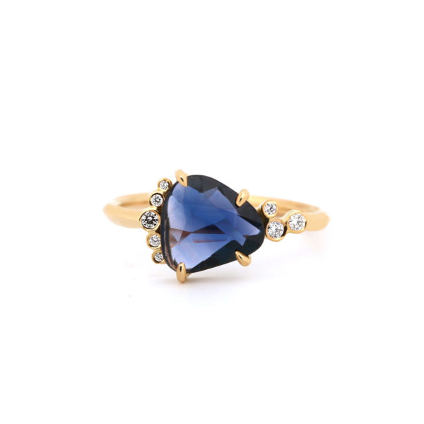 Bague Lola saphir et diamants