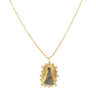 Collier Vierge Noire