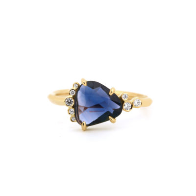 Bague Lola saphir et diamants