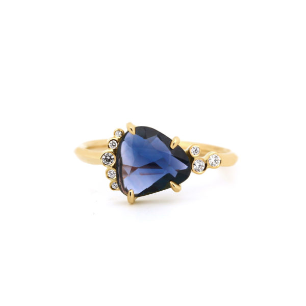 Bague Lola saphir et diamants