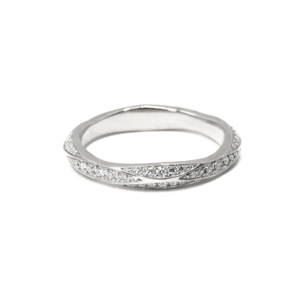 Alliance Urban Tribe or blanc et diamants 10 ans