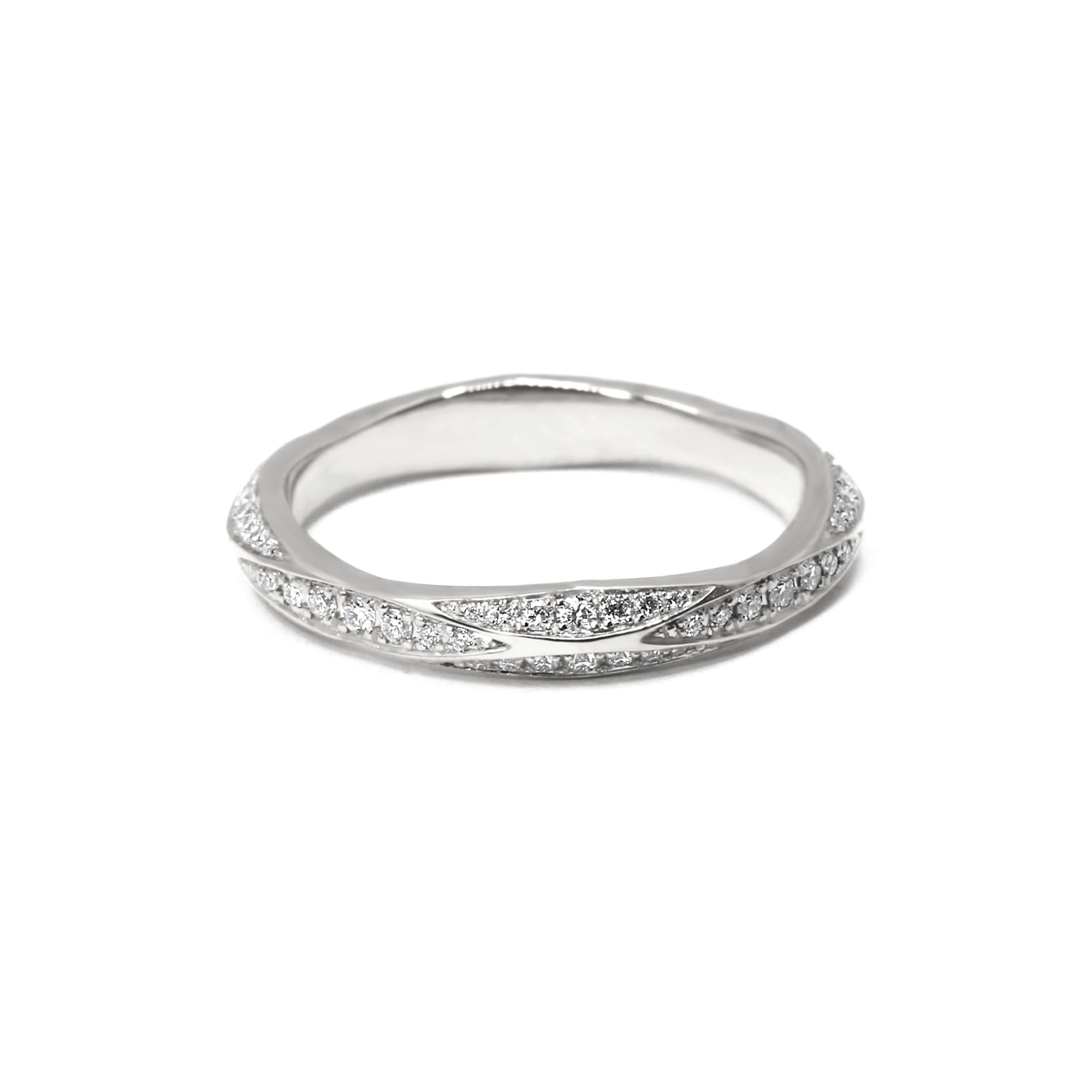 Alliance Urban Tribe or blanc et diamants 10 ans