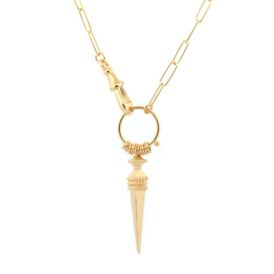 Collier Mystique Pointe vermeil-2