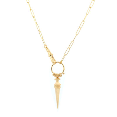 Collier Mystique Pointe vermeil