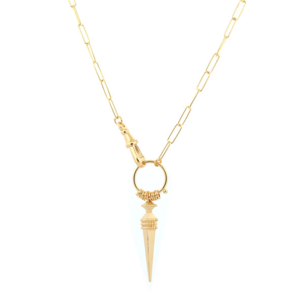 Collier Mystique Pointe vermeil