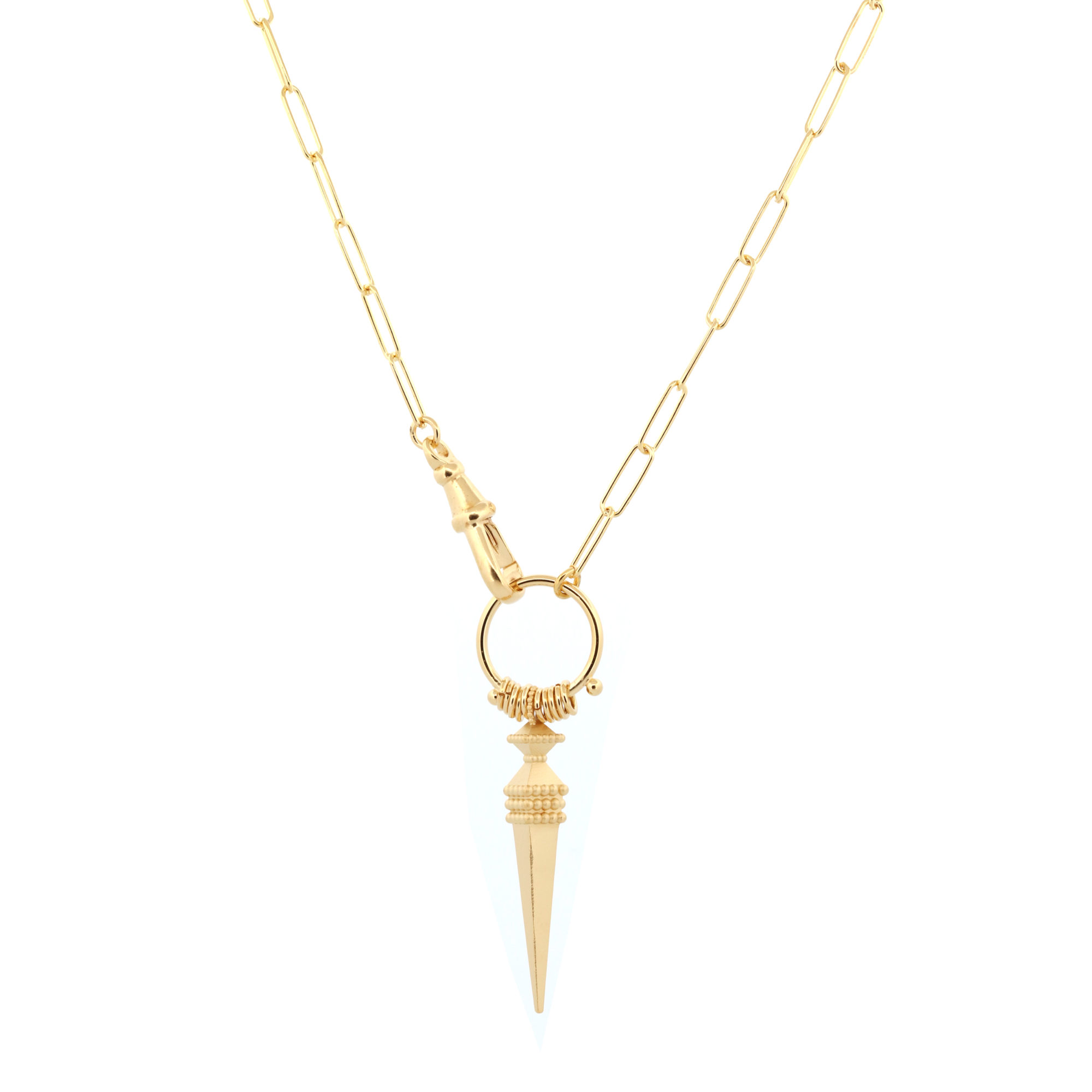 Collier Mystique Pointe vermeil