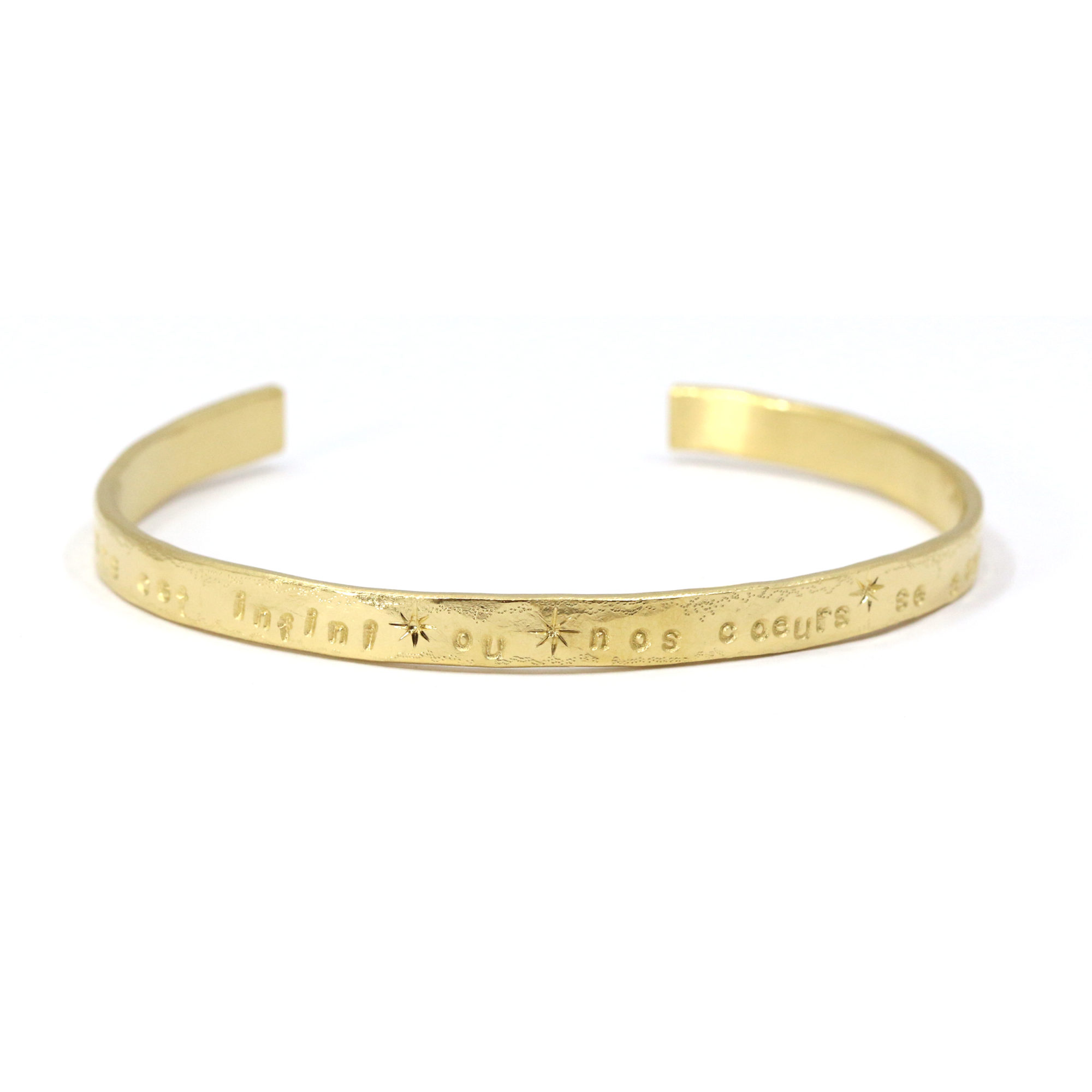 bracelet Baudelaire vermeil